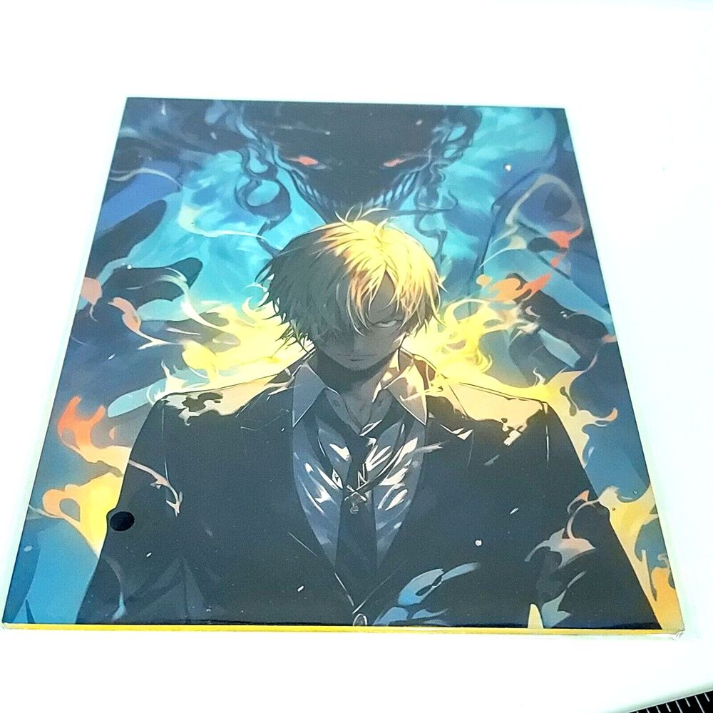 Sanji Epic One Piece #071 Double-sided Art Board Size A4 8" x 11" Waifu Card
